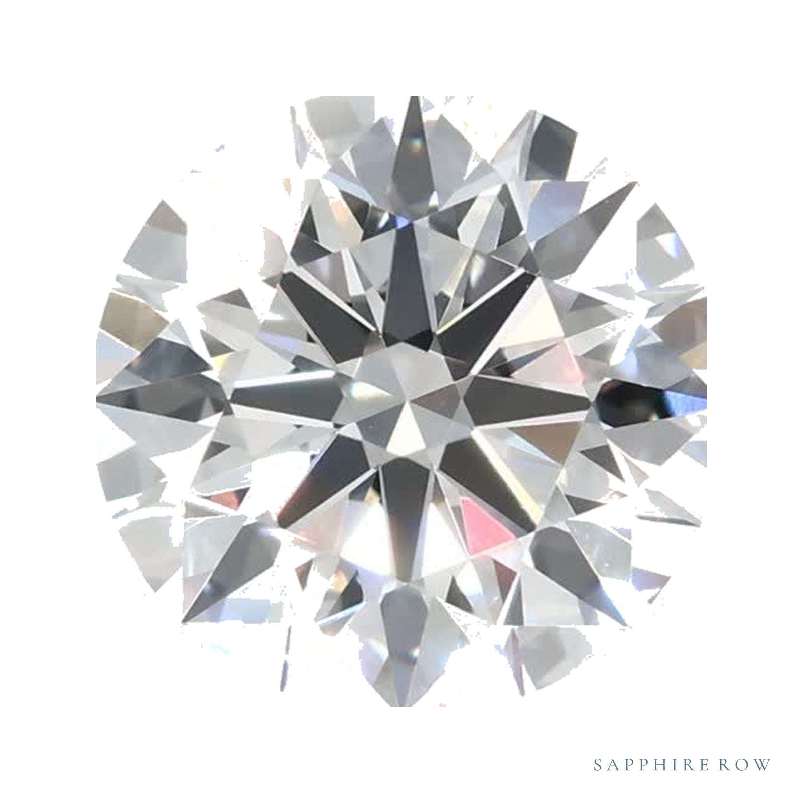 2.01 ct Lab-Grown Diamond – E VVS1 – Round Cut – GCAL Certified — Sapphire Row · cut4