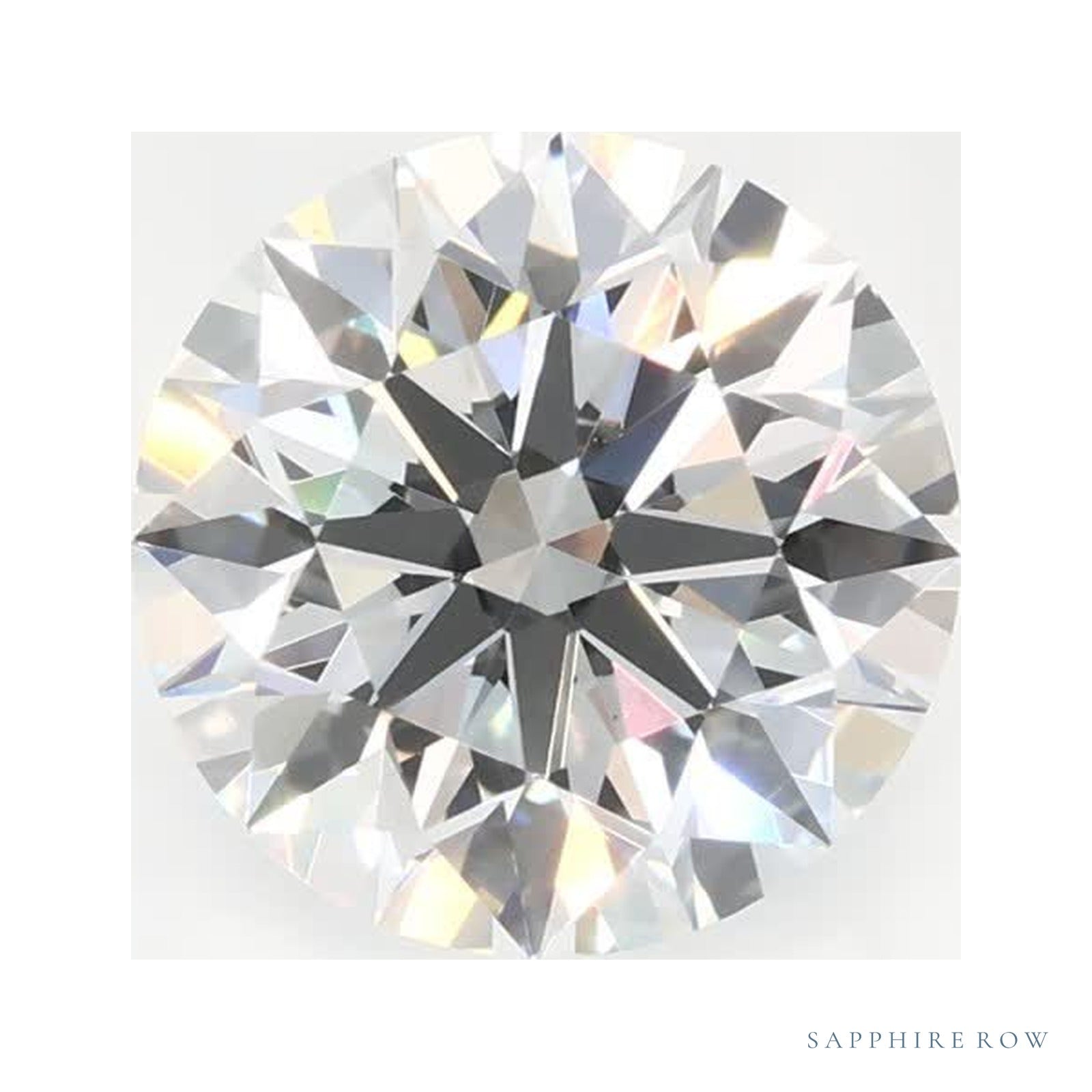 1.81 ct Lab-Grown Diamond – D VS1 – Round Cut – GCAL Certified — Sapphire Row · cut4