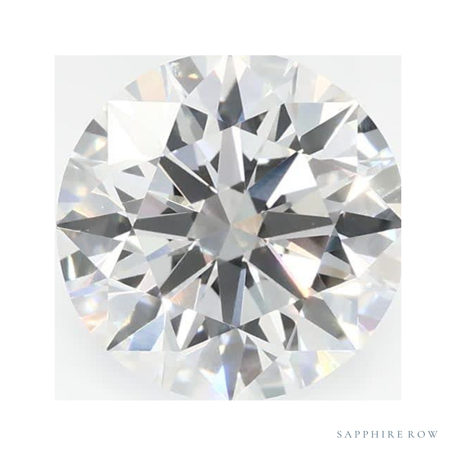 1.58 ct Lab-Grown Diamond – E VS1 – Round Cut – GCAL Certified — Sapphire Row · cut4