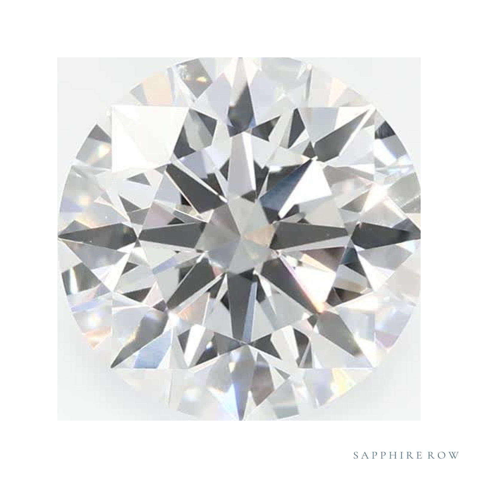 1.58 ct Lab-Grown Diamond – E VS1 – Round Cut – GCAL Certified — Sapphire Row · cut4