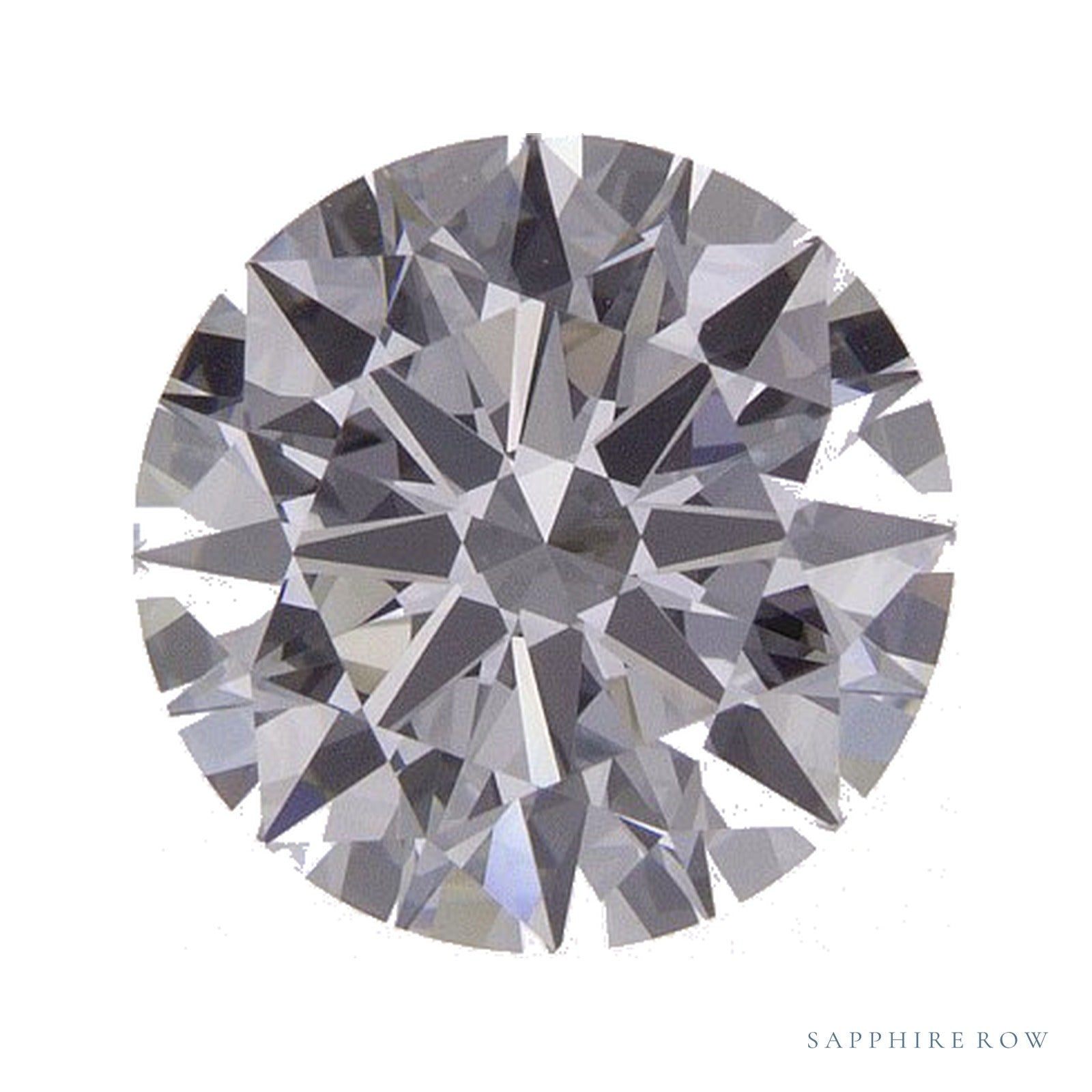 1.55 ct Lab-Grown Diamond – D VVS2 – Round Cut – IGI Certified — Sapphire Row · cut4