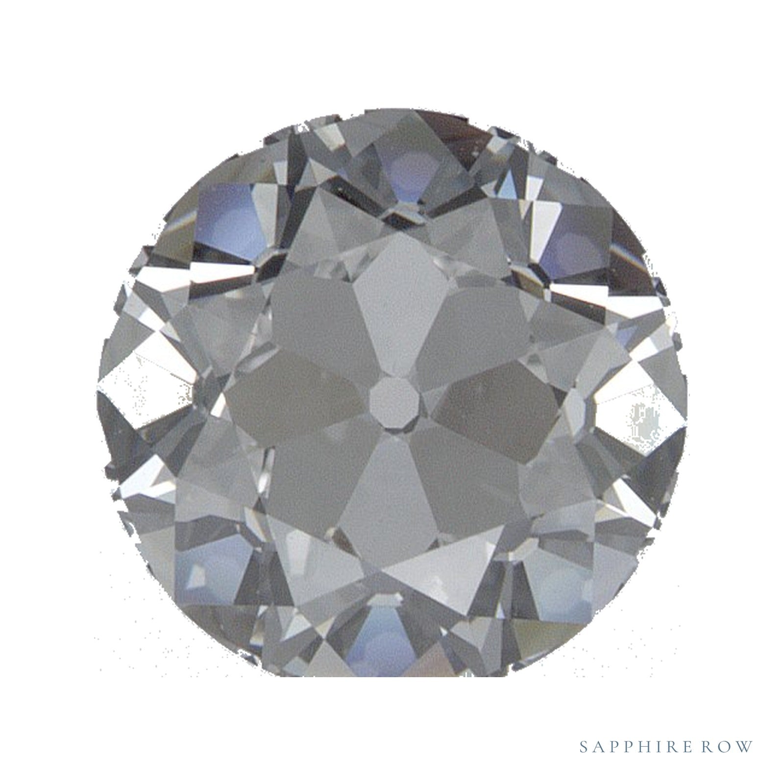 1.52 ct Lab-Grown Diamond – D VVS2 – Round Cut – Old European-cut – GCAL Certified — Sapphire Row · cut4