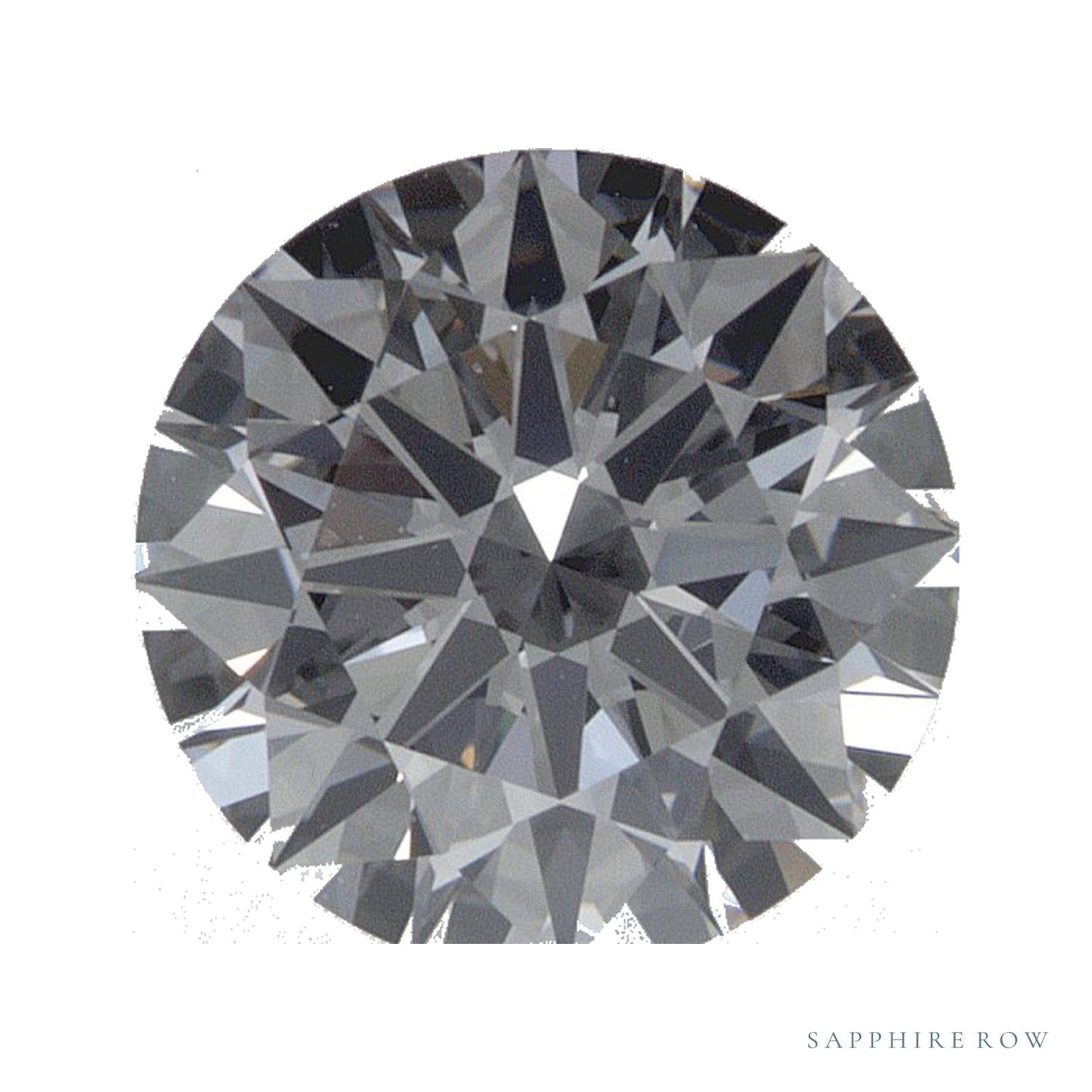 1.23 ct Lab-Grown Diamond – D VVS2 – Round Cut – IGI Certified — Sapphire Row · cut4