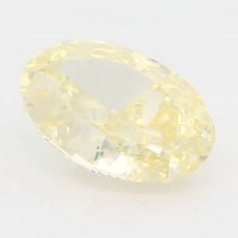 1.21 ct lab-grown fancy intense yellow diamond, oval cut | Sapphire Row · cut7