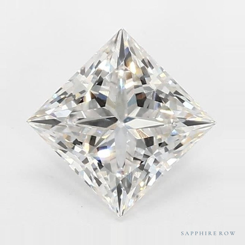 1.21 ct Lab-Grown Diamond – F VVS2 – Square Cut – GCAL Certified — Sapphire Row · cut7
