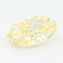 1.14 ct lab-grown fancy intense yellow diamond, oval cut | Sapphire Row · cut7