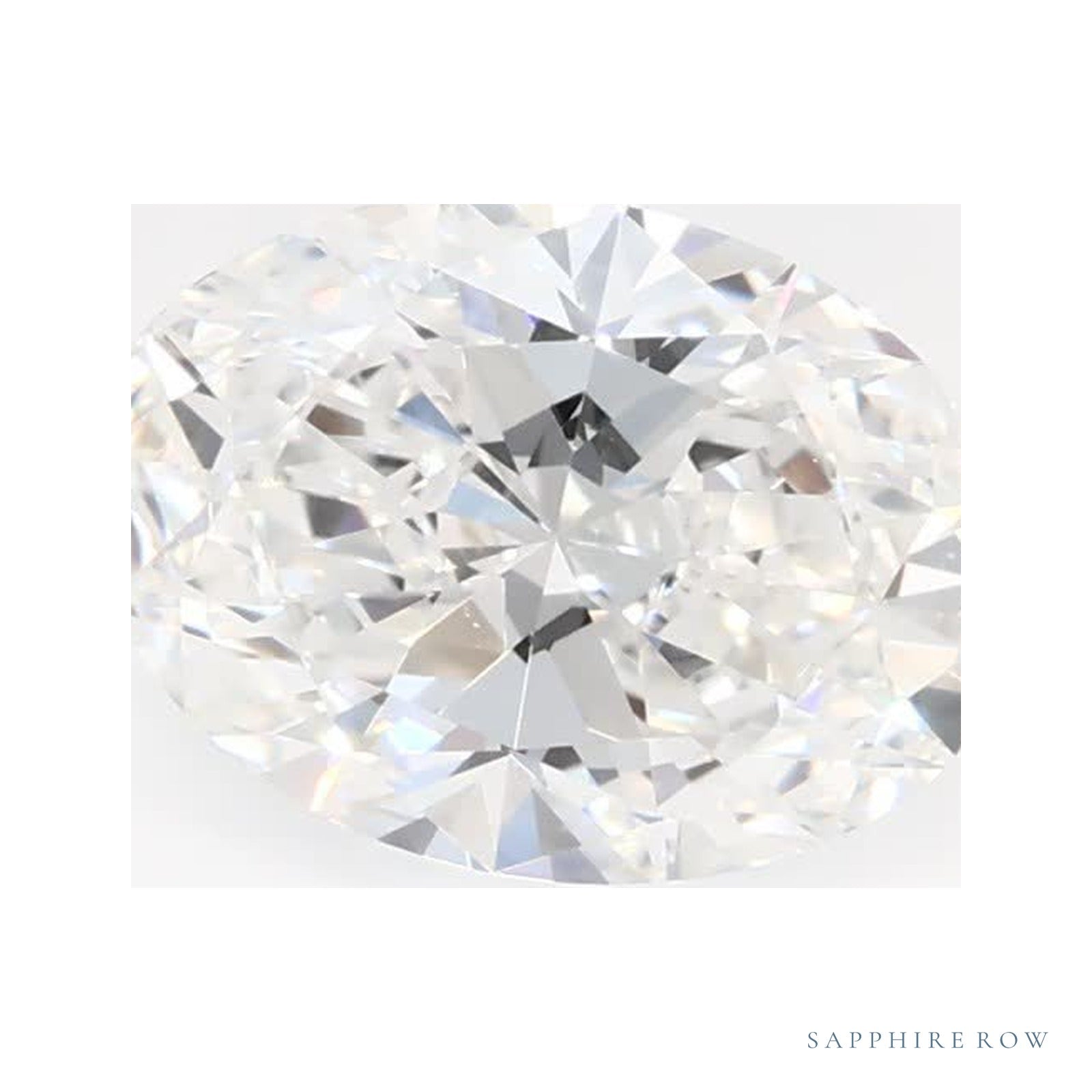 1.08 ct Lab-Grown Diamond – E VS1 – Oval Cut – GCAL Certified — Sapphire Row · cut4