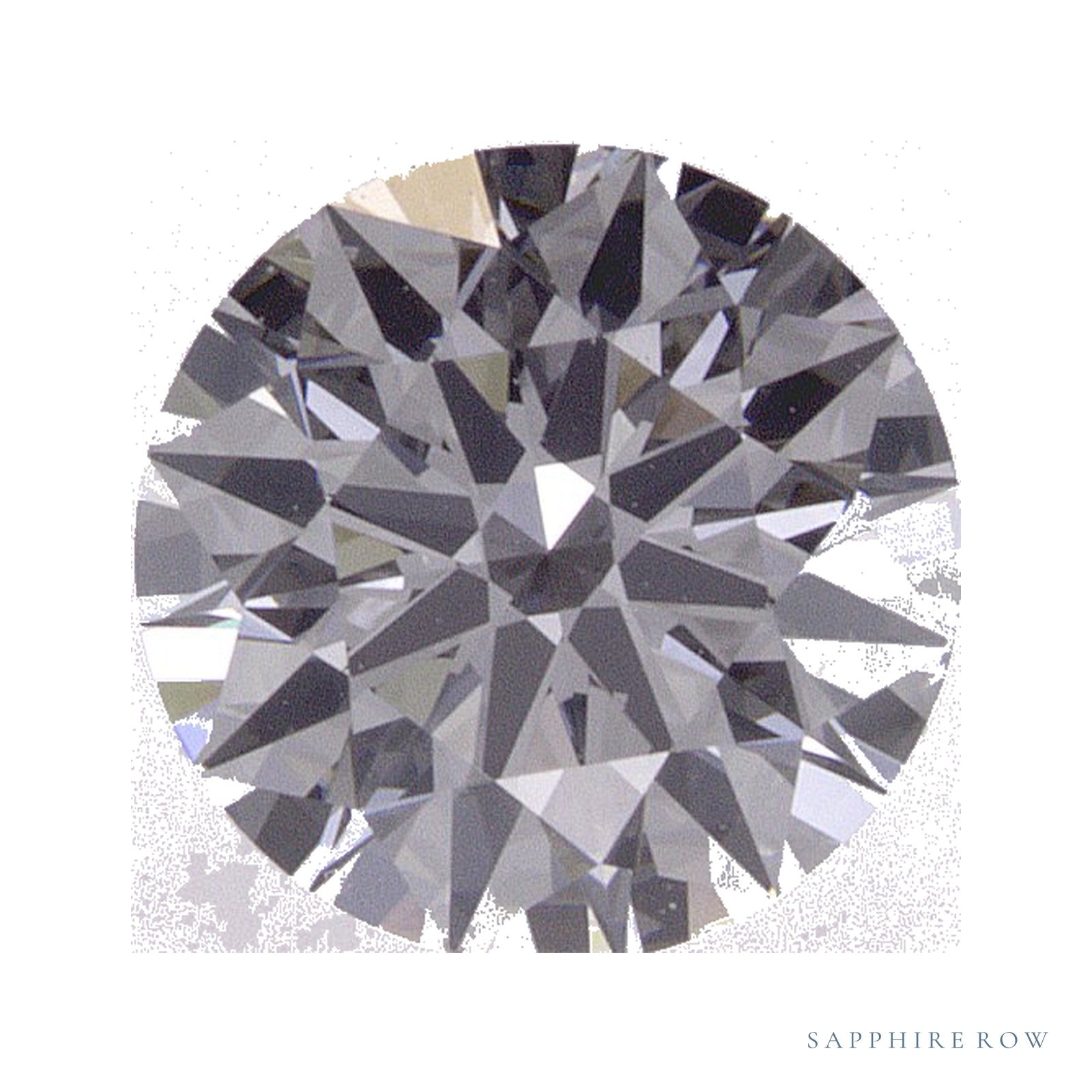 1.07 ct Lab-Grown Diamond – D VVS2 – Round Cut – IGI Certified — Sapphire Row · cut4