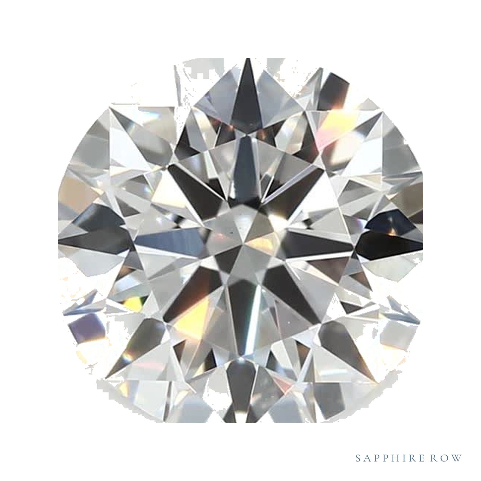 1.04 ct Lab-Grown Diamond – E VS1 – Round Cut – GCAL Certified — Sapphire Row · cut4