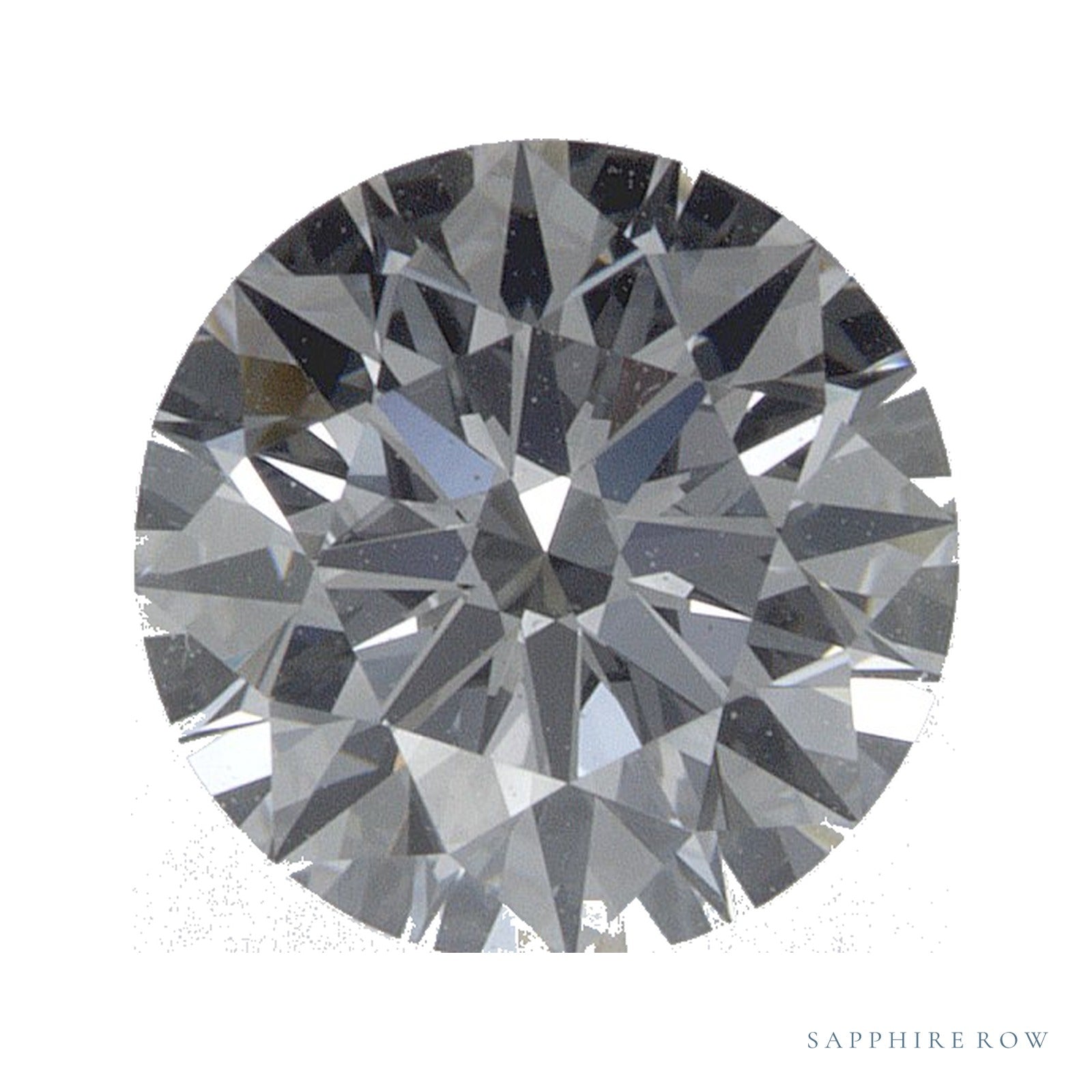 1.04 ct Lab-Grown Diamond – D VVS2 – Round Cut – IGI Certified — Sapphire Row · cut4
