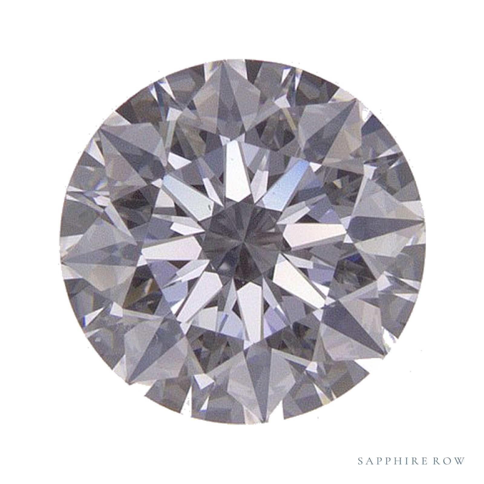 1.04 ct Lab-Grown Diamond – D VVS2 – Round Cut – IGI Certified — Sapphire Row · cut4