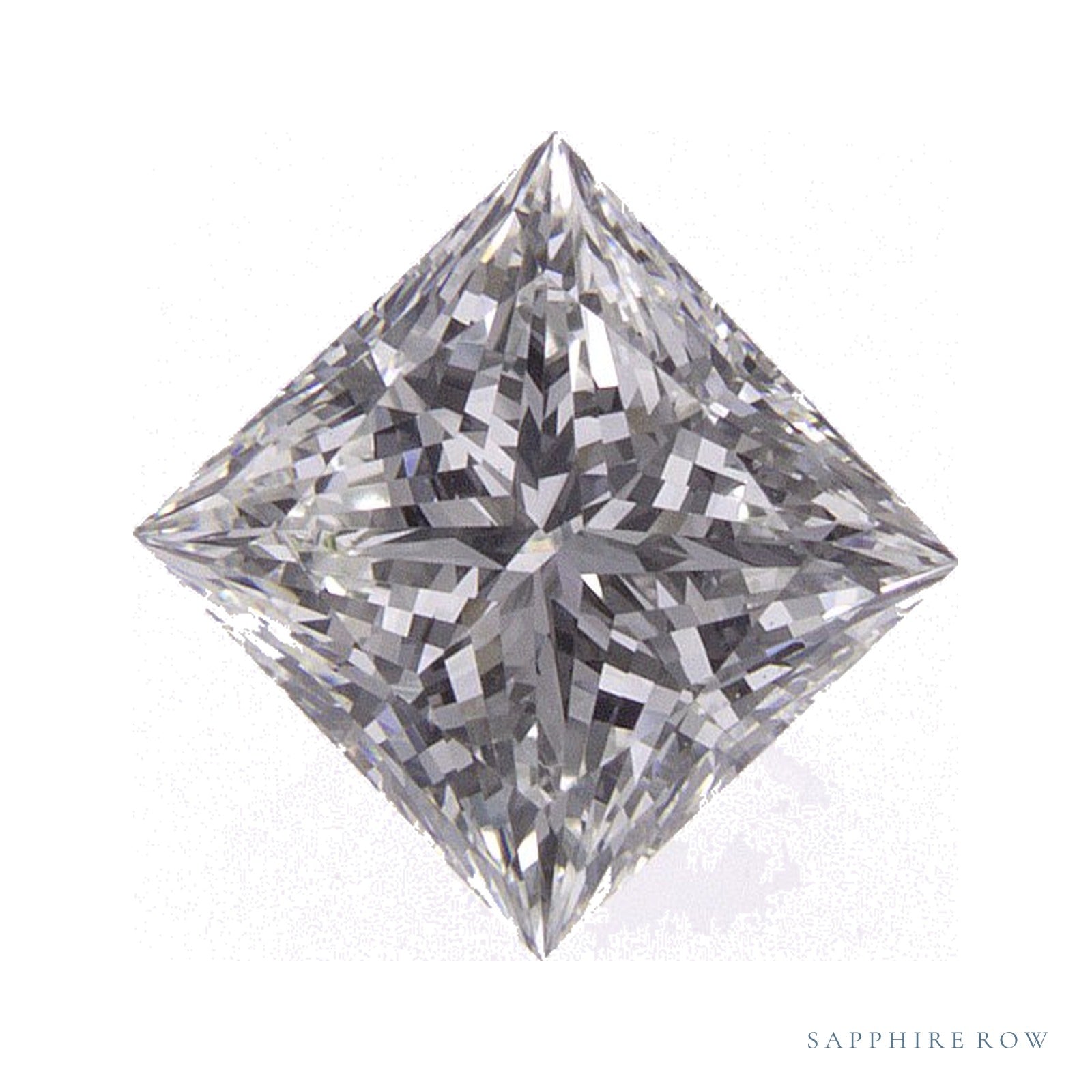 0.96 ct Natural Diamond – G VS2 – Square Cut – GIA Certified — Sapphire Row · cut4