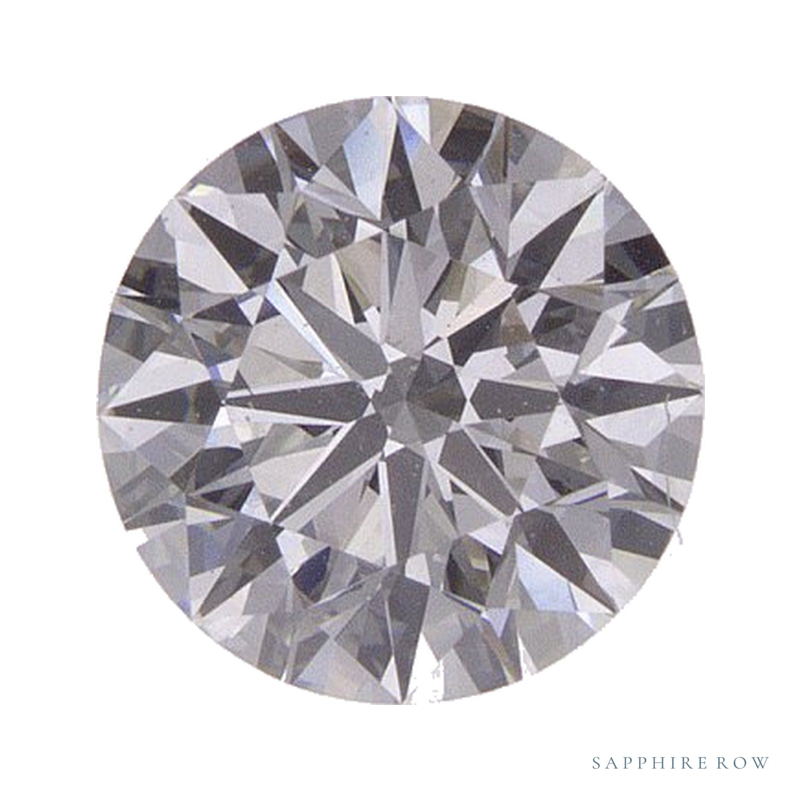0.93 ct Lab-Grown Diamond – E VVS2 – Round Cut – IGI Certified — Sapphire Row · cut4