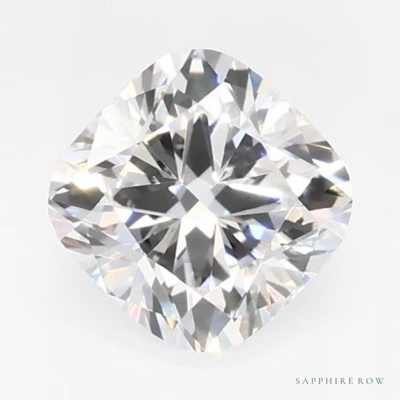 0.77 ct Lab-Grown Diamond – D VS1 – Cushion Cut – GCAL Certified — Sapphire Row · cut6