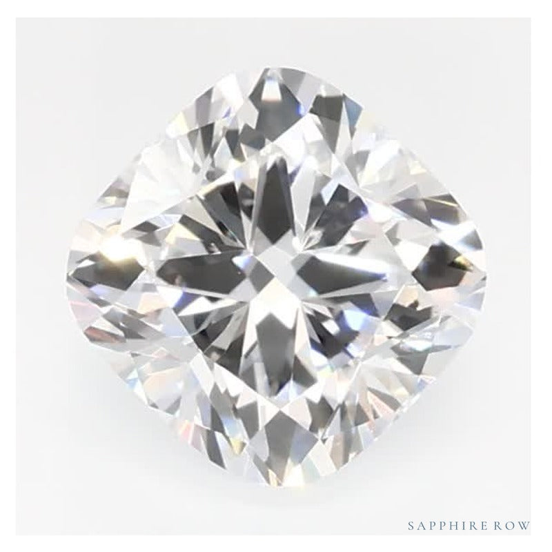 0.77 ct Lab-Grown Diamond – D VS1 – Cushion Cut – GCAL Certified — Sapphire Row · cut7