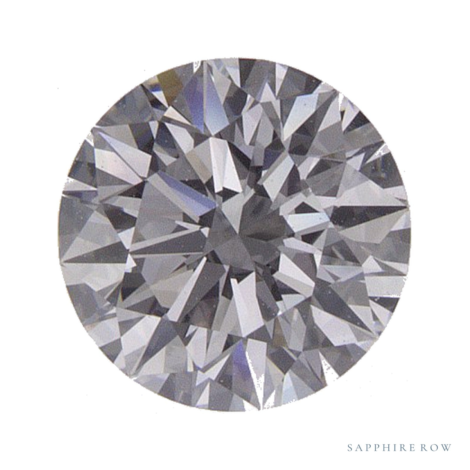 0.76 ct Lab-Grown Diamond – D VVS1 – Round Cut – IGI Certified — Sapphire Row · cut4
