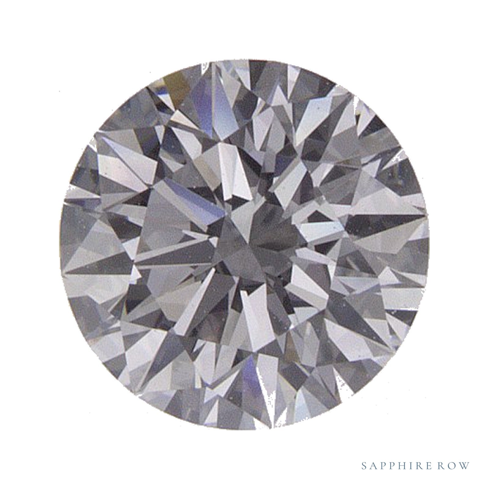 0.76 ct Lab-Grown Diamond – D VVS1 – Round Cut – IGI Certified — Sapphire Row · cut4