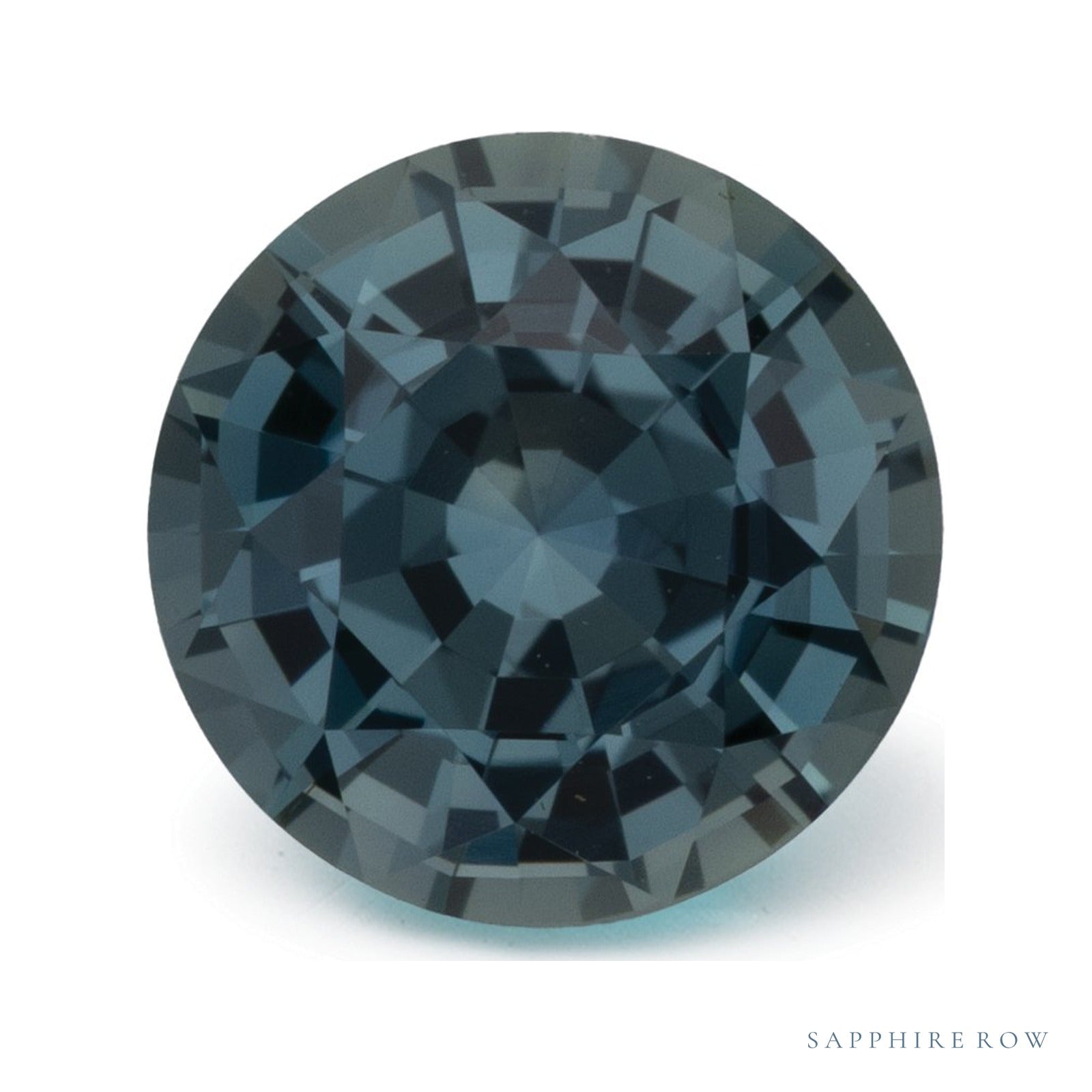 1.65 ct Natural Teal Sapphire (No Heat) – Round Cut – Tanzania — Sapphire Row · cut4
