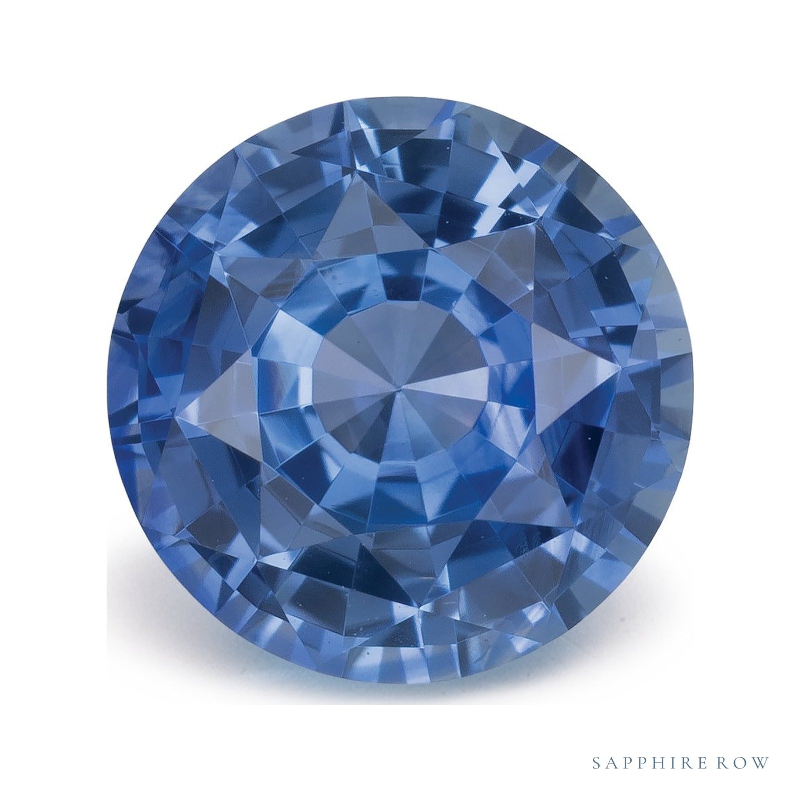 2.32 ct Natural Color-Change Sapphire (Heated) – Round Cut — Sapphire Row · cut4
