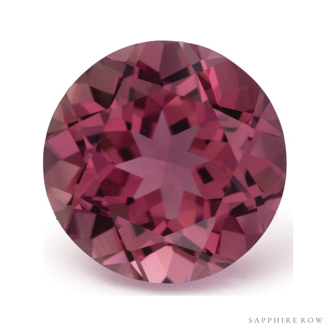 1.29 ct Natural Pink Tourmaline – Round Cut — Sapphire Row · cut4 · cut5