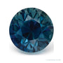 1.54 ct Natural Teal Sapphire (Heated) – Round Cut — Sapphire Row · cut4