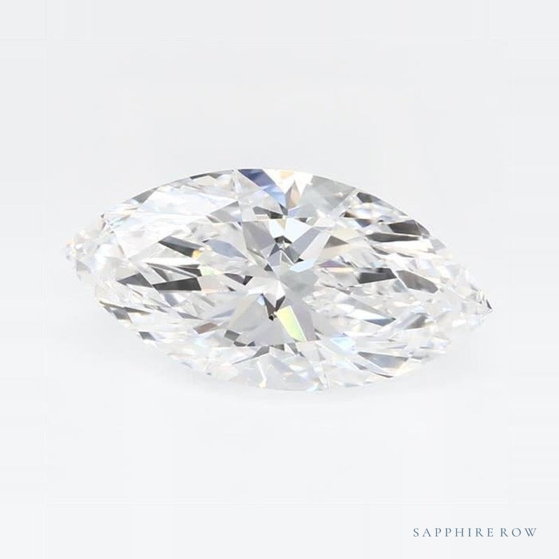1.09 ct Lab-Grown Diamond – D VVS2 – Marquise Cut – GCAL Certified — Sapphire Row · cut7