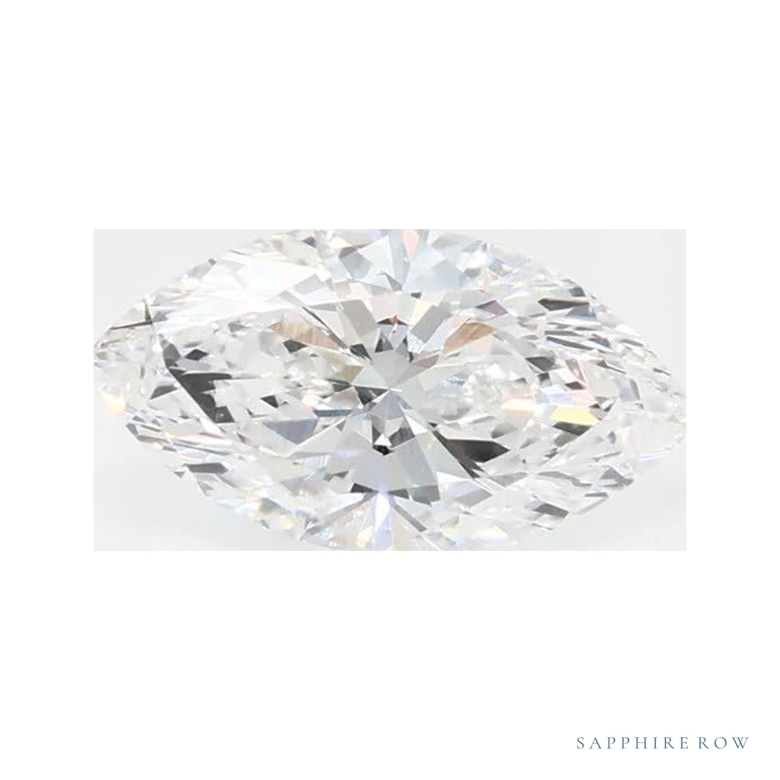 0.90 ct Lab-Grown Diamond – D VVS2 – Marquise Cut – GCAL Certified — Sapphire Row · cut4