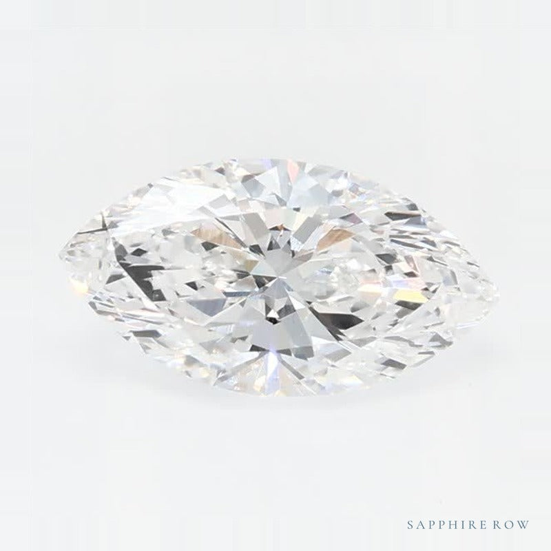 0.90 ct Lab-Grown Diamond – D VVS2 – Marquise Cut – GCAL Certified — Sapphire Row · cut7