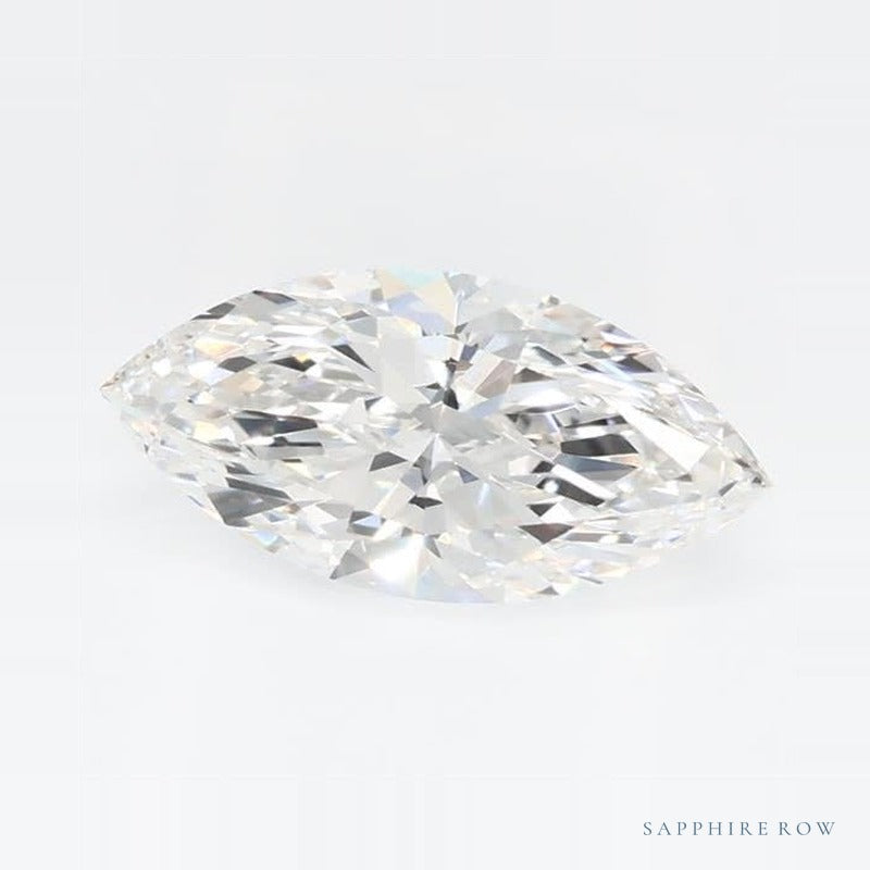 0.85 ct Lab-Grown Diamond – F VS1 – Marquise Cut – GCAL Certified — Sapphire Row · cut7