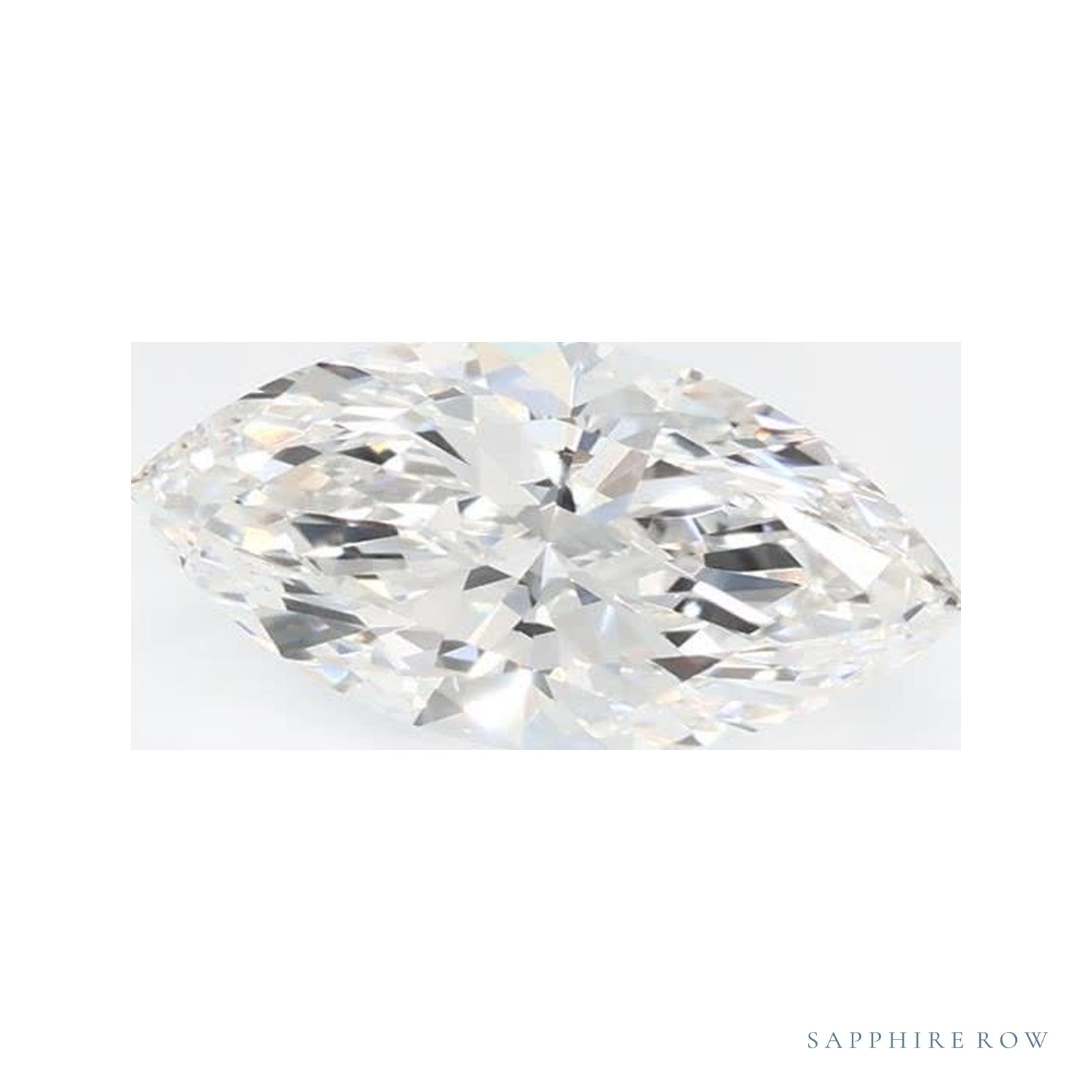 0.85 ct Lab-Grown Diamond – F VS1 – Marquise Cut – GCAL Certified — Sapphire Row · cut4