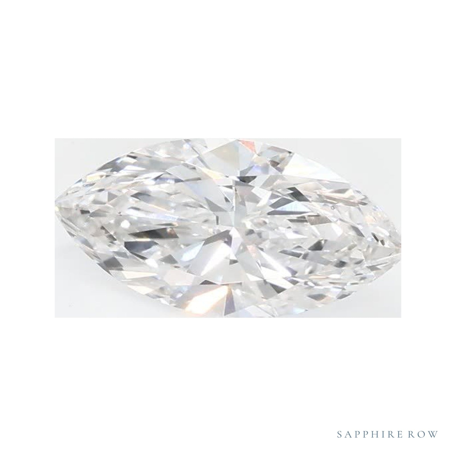 0.84 ct Lab-Grown Diamond – E VS1 – Marquise Cut – GCAL Certified — Sapphire Row · cut4