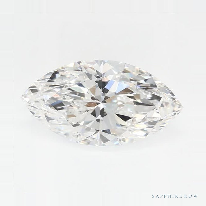 0.88 ct Lab-Grown Diamond – E VVS2 – Marquise Cut – GCAL Certified — Sapphire Row · cut7