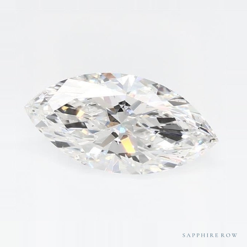 0.65 ct Lab-Grown Diamond – F VS2 – Marquise Cut – GCAL Certified — Sapphire Row · cut7
