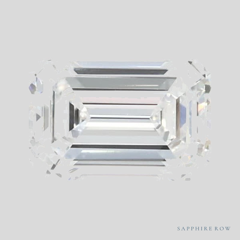0.61 ct Lab-Grown Diamond – D VVS2 – Emerald Cut – GCAL Certified — Sapphire Row · cut4 · cut5