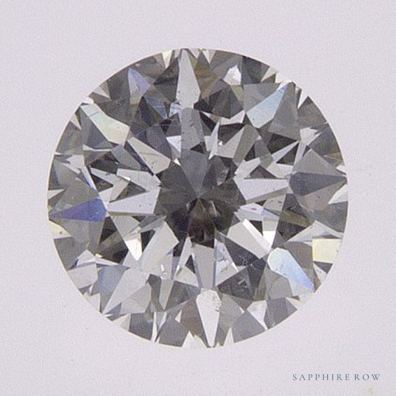 0.58 ct natural diamond, round cut | Sapphire Row · cut7