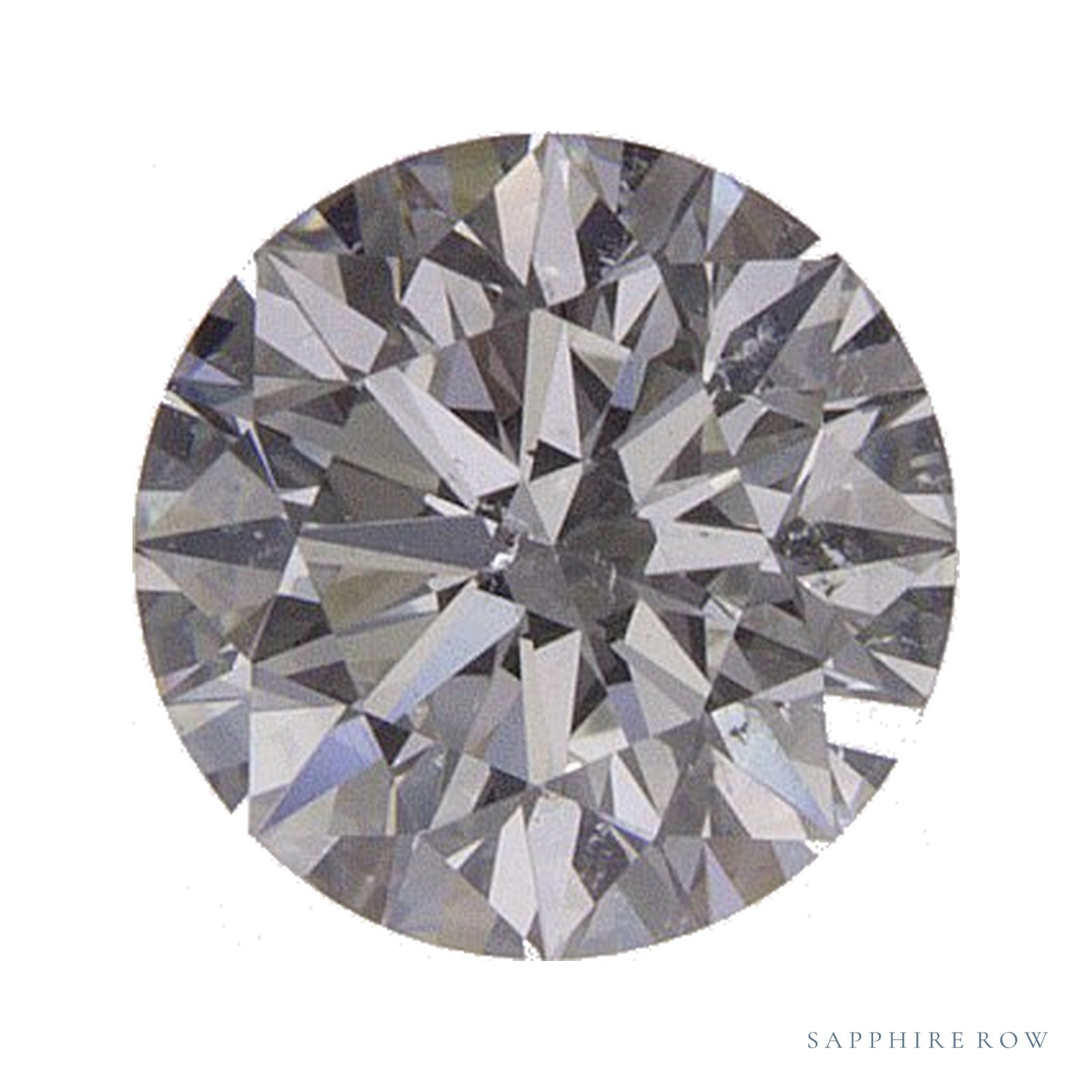 0.58 ct Natural Diamond – J SI2 – Round Cut – GIA Certified — Sapphire Row · cut4