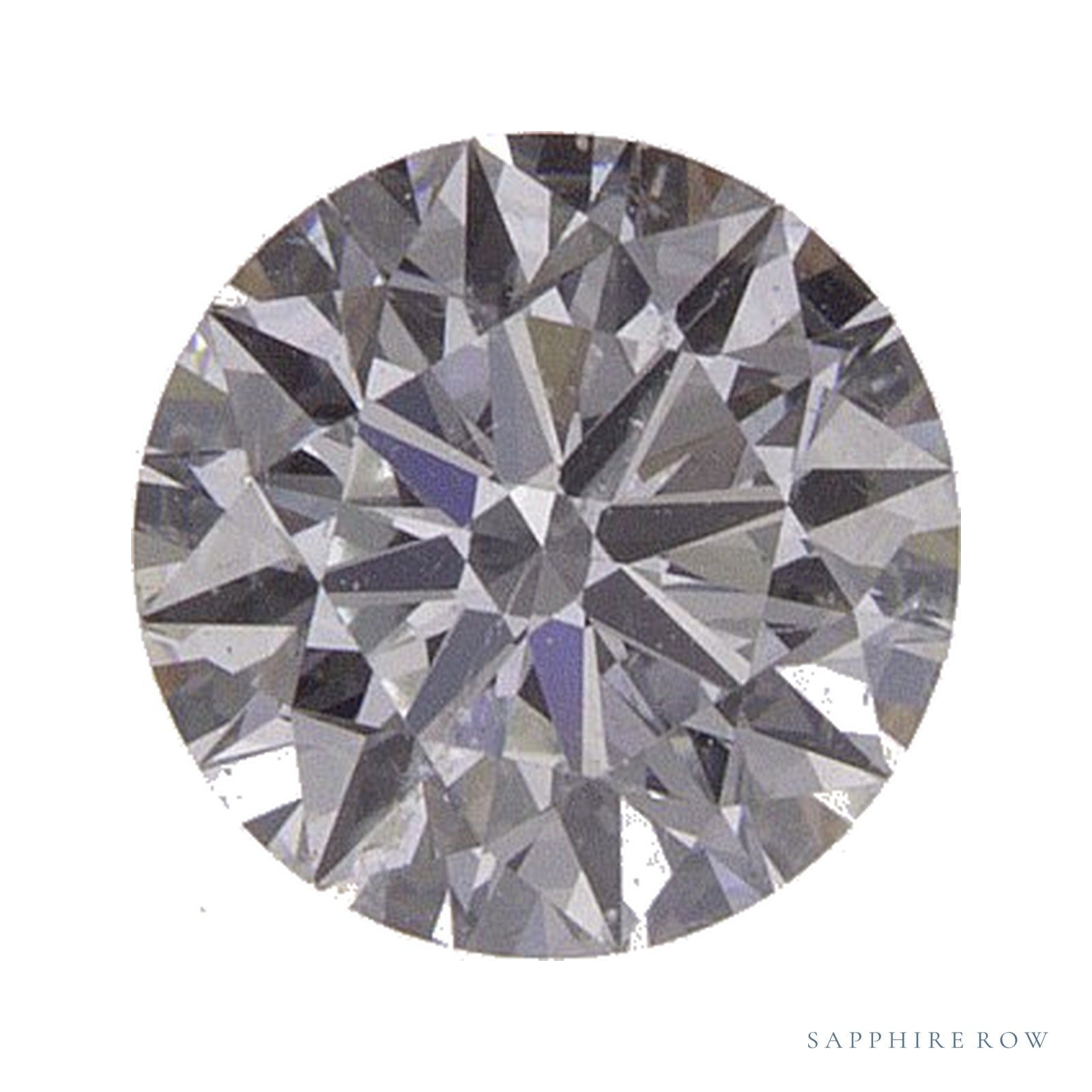 0.58 ct Natural Diamond – H SI2 – Round Cut – GIA Certified — Sapphire Row · cut4