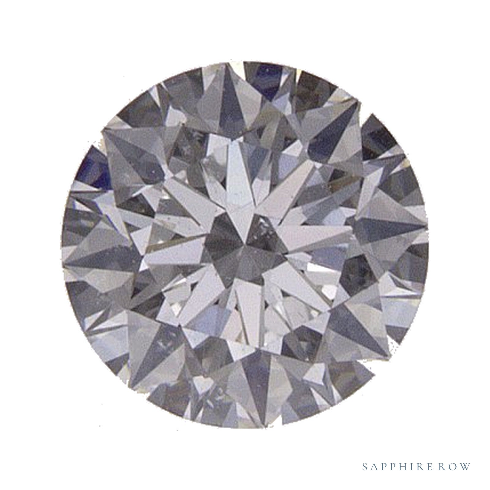 0.58 ct Natural Diamond – G SI1 – Round Cut – GIA Certified — Sapphire Row · cut4
