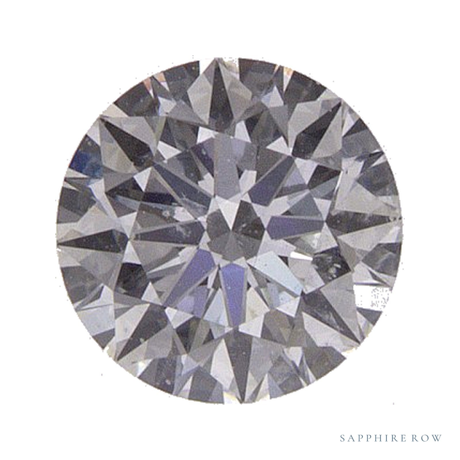 0.58 ct Natural Diamond – H SI2 – Round Cut – GIA Certified — Sapphire Row · cut4