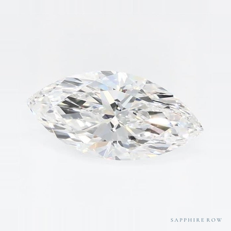 0.56 ct Lab-Grown Diamond – E VVS2 – Marquise Cut – GCAL Certified — Sapphire Row · cut7
