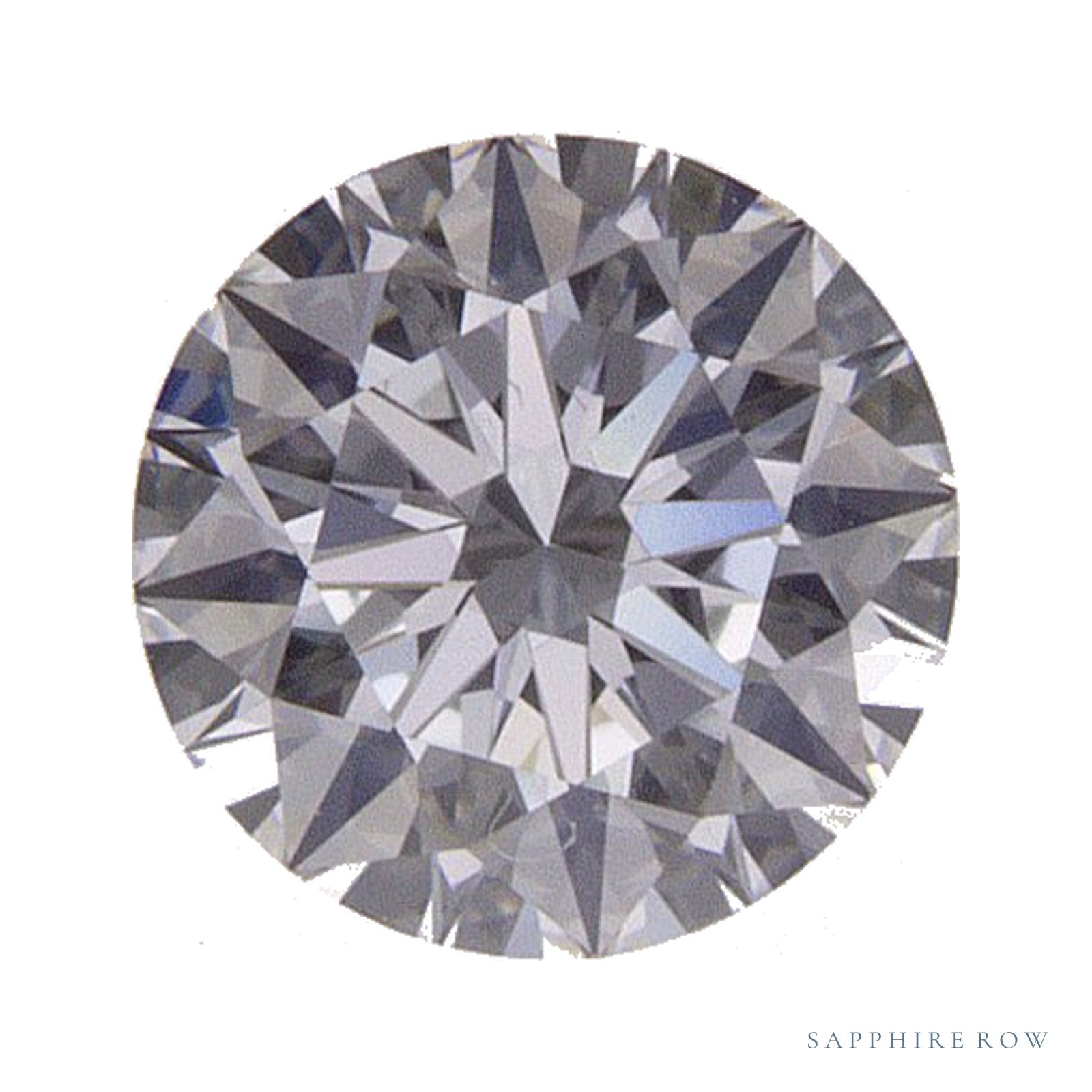 0.53 ct Natural Diamond – F VS1 – Round Cut – GIA Certified — Sapphire Row · cut4