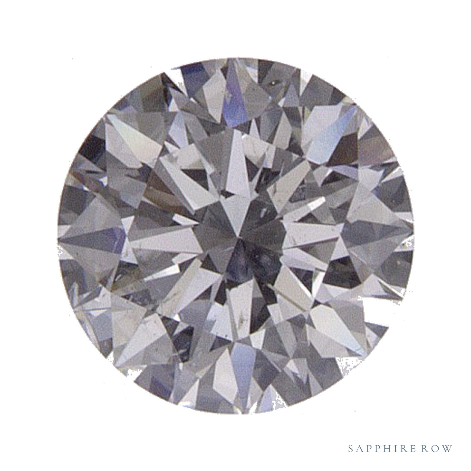 0.53 ct Natural Diamond – G SI2 – Round Cut – GIA Certified — Sapphire Row · cut4