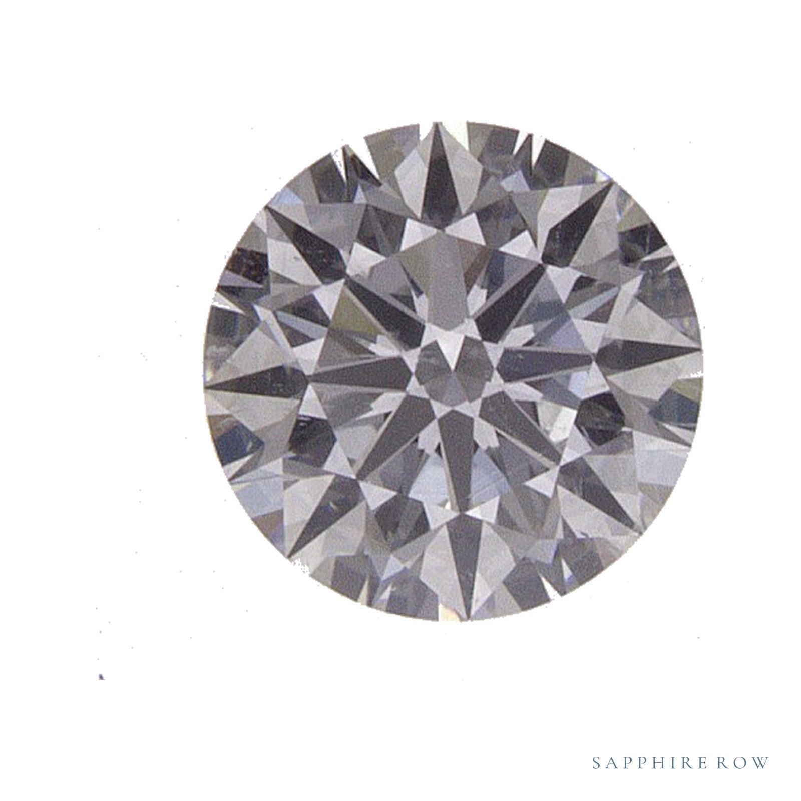 0.53 ct Natural Diamond – G SI2 – Round Cut – GIA Certified — Sapphire Row · cut4