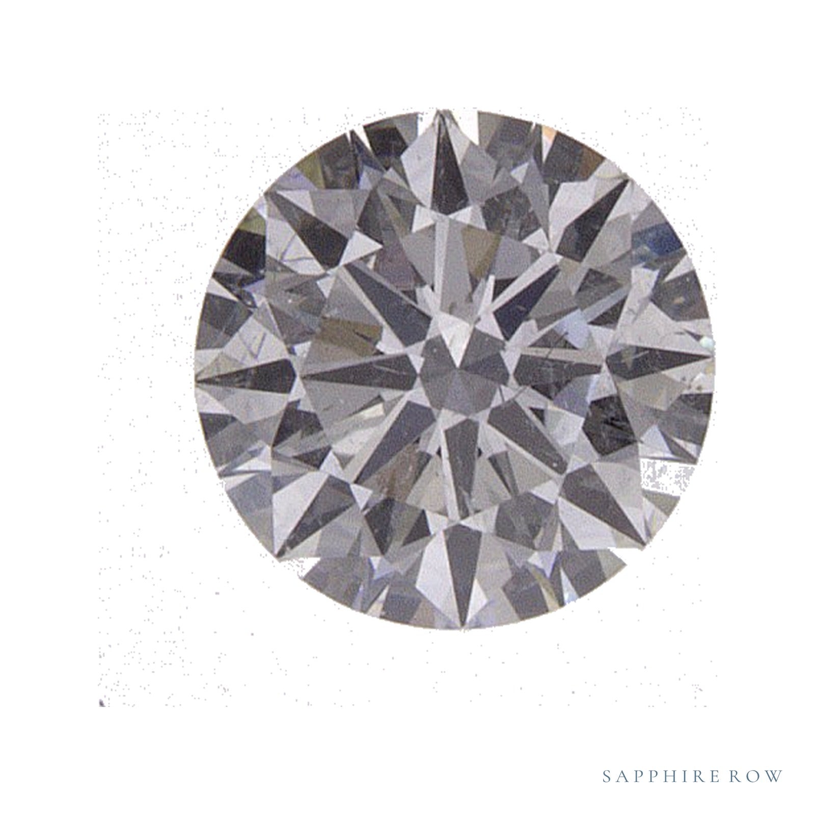 0.53 ct Natural Diamond – H SI2 – Round Cut – GIA Certified — Sapphire Row · cut4