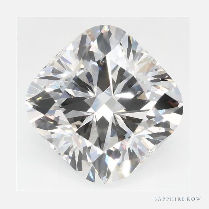3.63 ct Lab-Grown Diamond – G VS1 – Cushion Cut – GCAL Certified — Sapphire Row · cut6