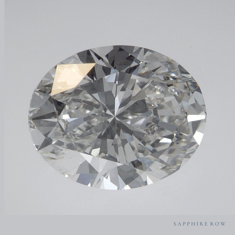 2.70 ct Lab-Grown Diamond – F VVS2 – Oval Cut – IGI Certified — Sapphire Row · cut6
