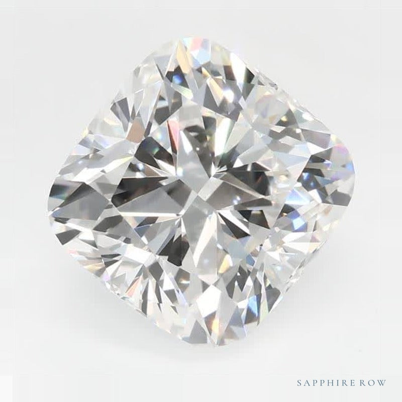 2.58 ct Lab-Grown Diamond – F VVS2 – Cushion Cut – GCAL Certified — Sapphire Row · cut6