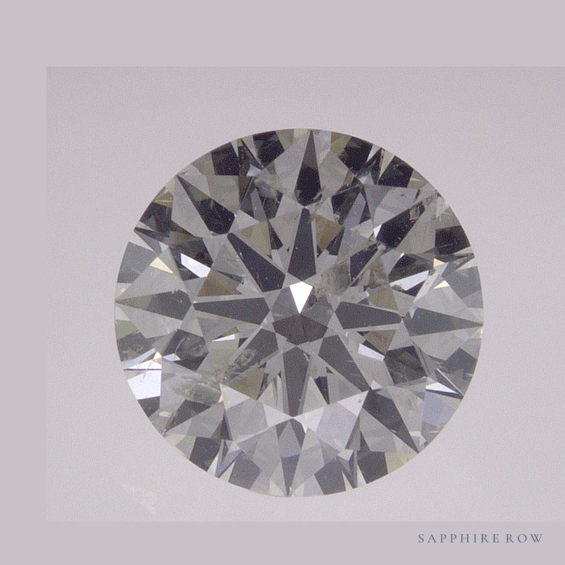 2.29 ct Natural Diamond – I I1 – Round Cut – GIA Certified — Sapphire Row · cut6
