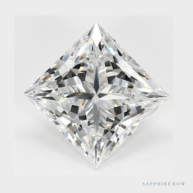 2.02 ct Lab-Grown Diamond – E VS1 – Square Cut – GCAL Certified — Sapphire Row · cut6