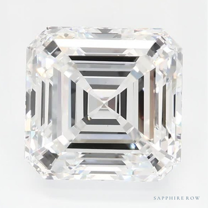 2.02 ct Lab-Grown Diamond – D VVS2 – Asscher Cut – GCAL Certified — Sapphire Row · cut6